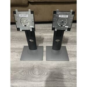2 LOT DELL 24" Adjustable Monitor Stand & Base P2319H P2419H P2419HC Swivel Tilt